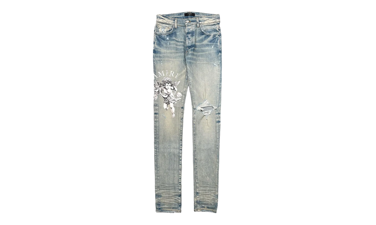 Cherub Print Jeans "Clay Indigo" MDS117 408