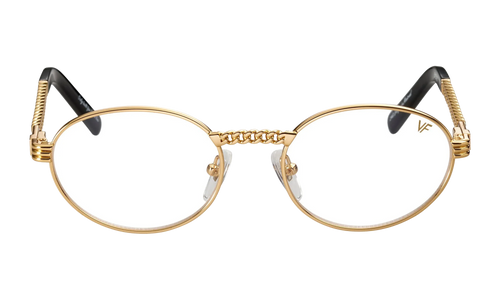Pac Cuban Link Edition 24KT "Yellow Gold / Clear" CLPC2 0005 16B2