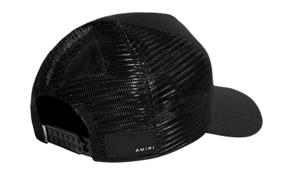 Core Logo Trucker Hat "Black / Dusty Blue" PF22MAH001 803 BLAC