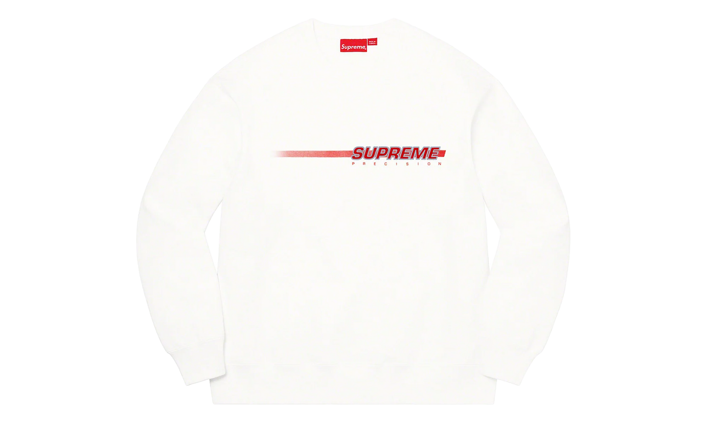 Precisione Crewneck "White" SS21SW83 WHT