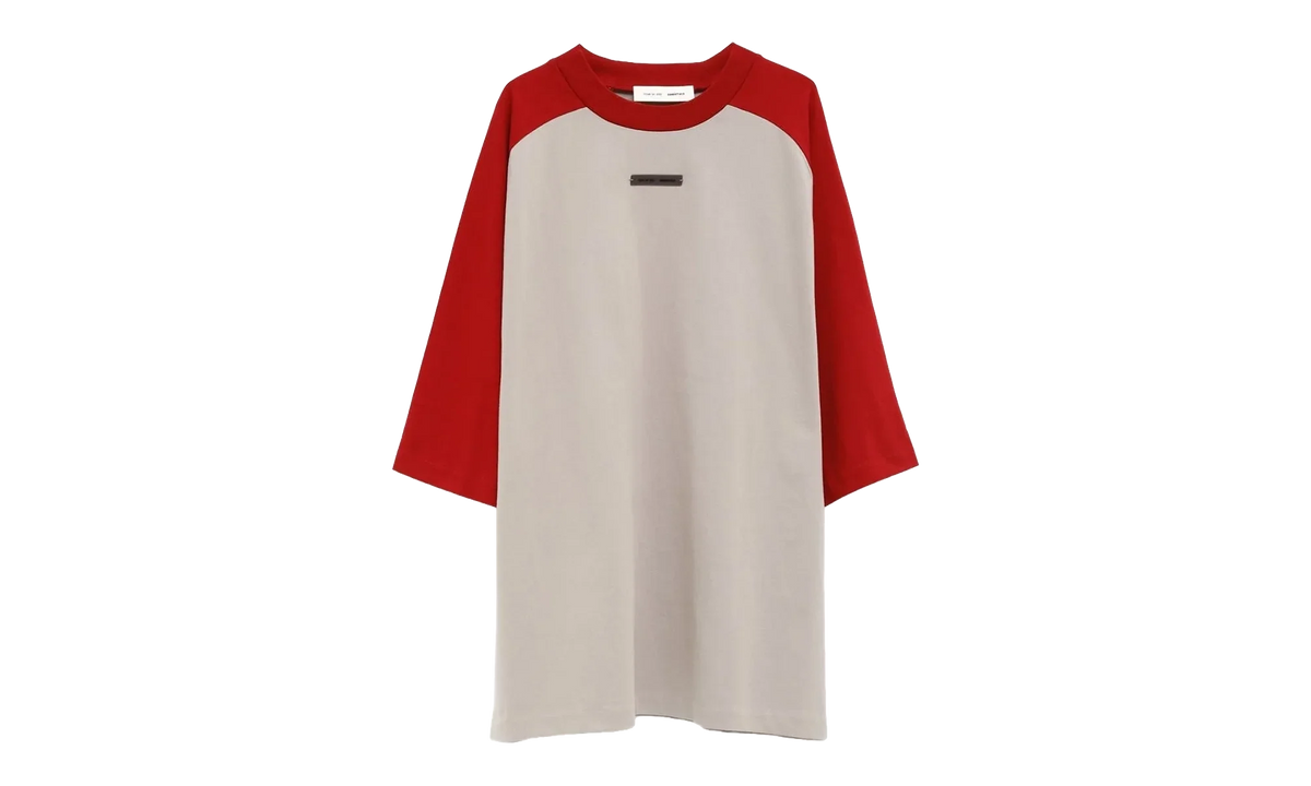 Baseball Short Sleeve Tee "Smoke Grey / Crimson" 125HO254481F