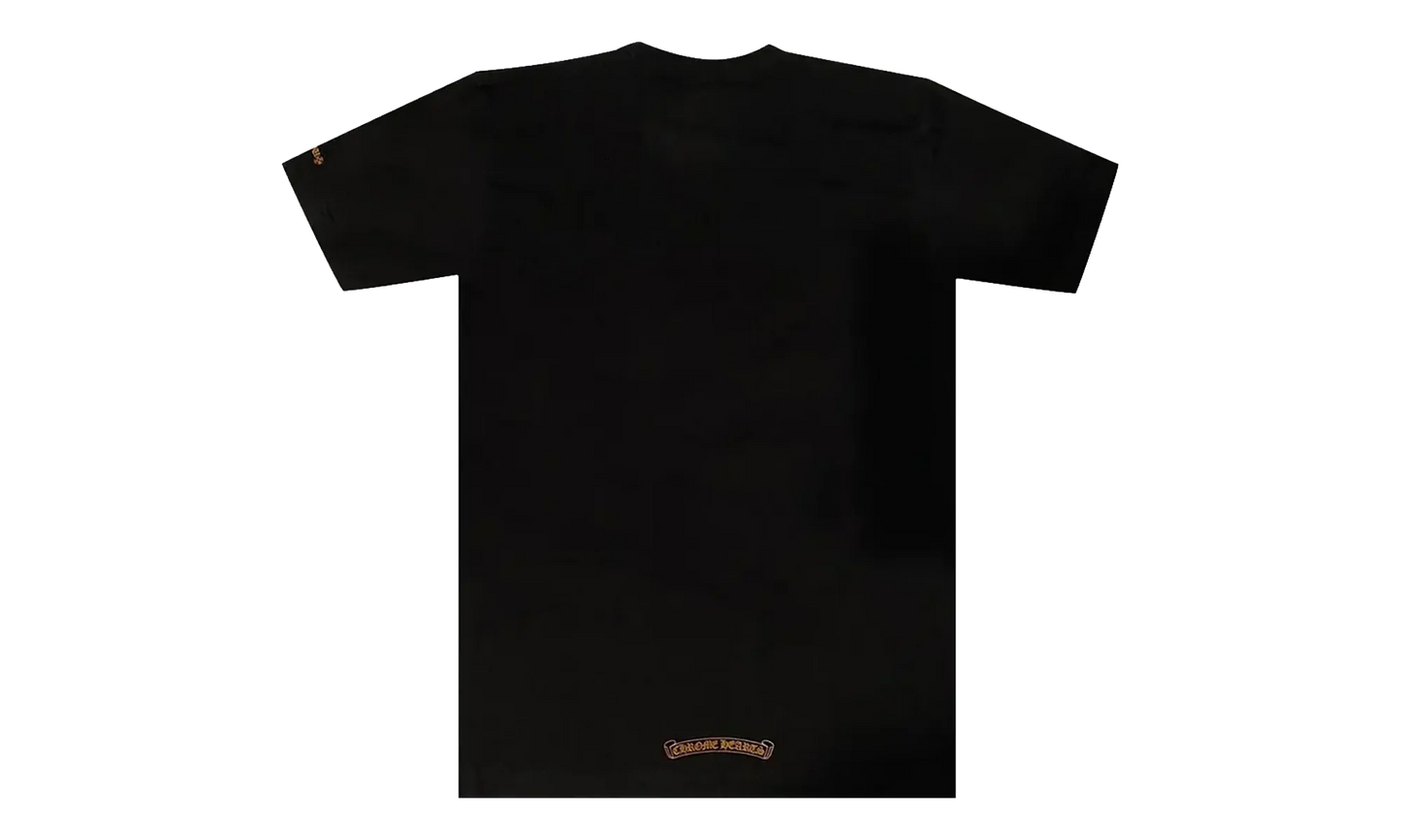 Script Collar Logo Short Sleeve "Black/Brown" CHRM0854