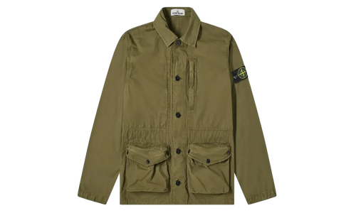 Tela Smerigliata Canvas 3 Pocket Jacket "Olive Green" 7415439WN V0158