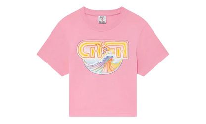 Casa Surf Cropped Short Sleeve T‑Shirt "Pink" WS25 JTS 009 05