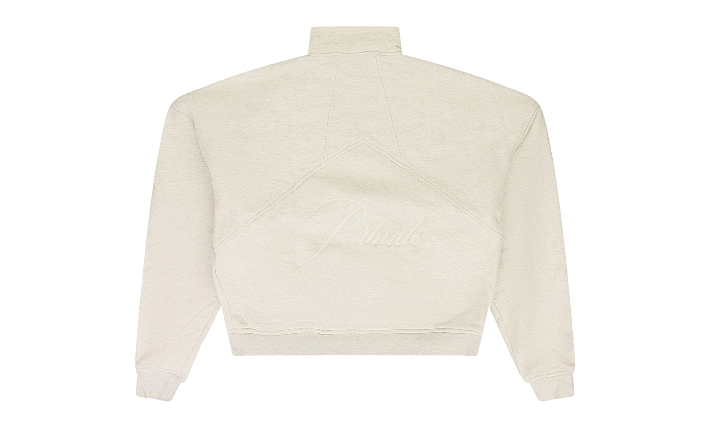 QUARTER ZIP SWEATER "Beige" RHD-MTPS-0092