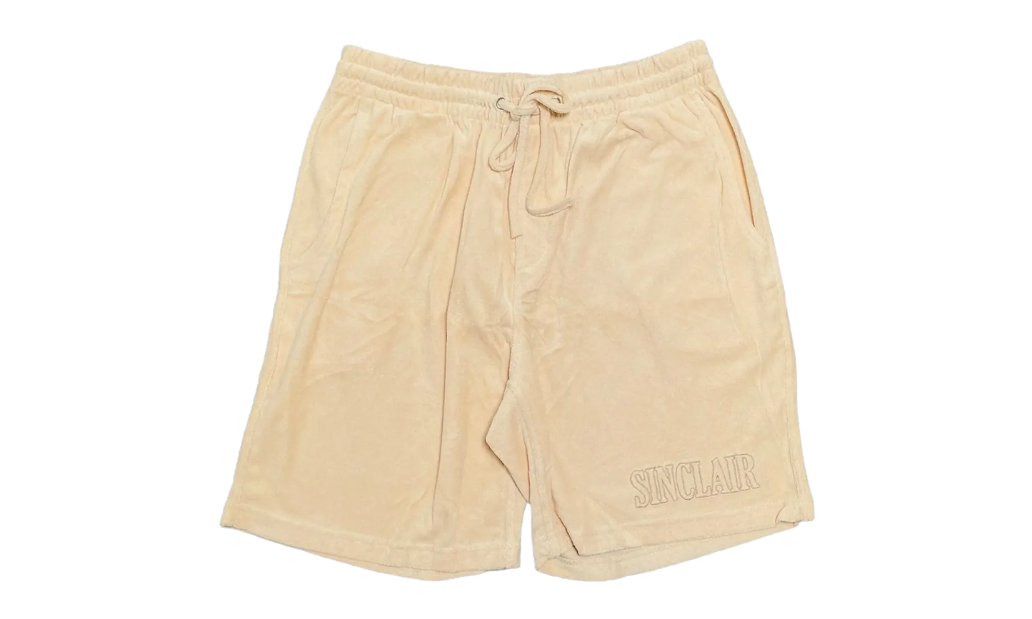 Towel French Terry Shorts "Beige" SMB06 1BEI
