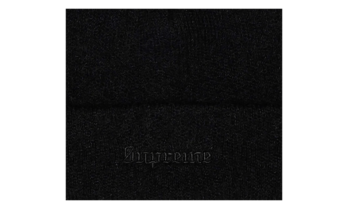 Mohair Beanie "FW25 - Black" SU27495