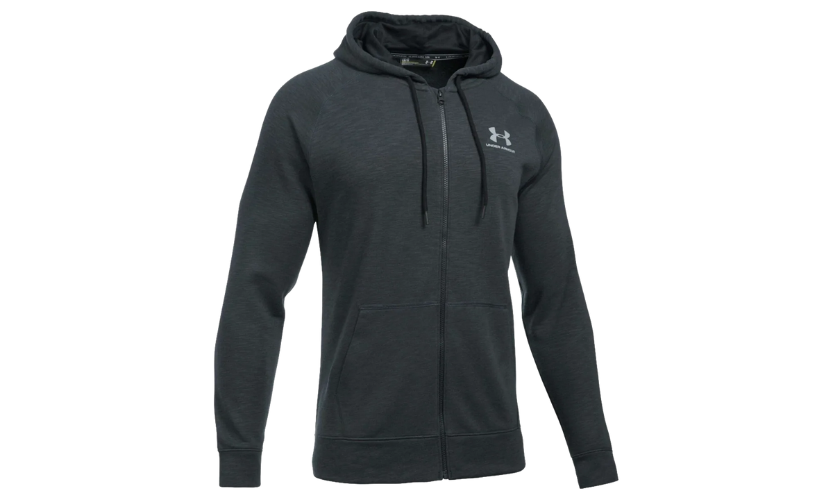 Sportstyle Fullzip Tri Hoodie "Black / Steel / White" 1290255 001