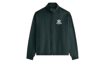 Wrenley Satin Crest Track Jacket "Green" KITH45