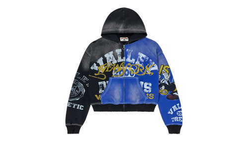 Vale Forever Bipolar Big Zip Up "Black - Blue" VAL18