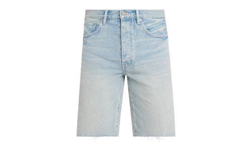 Vintage Slub Denim Shorts "Light Indigo" P059 VTLB226