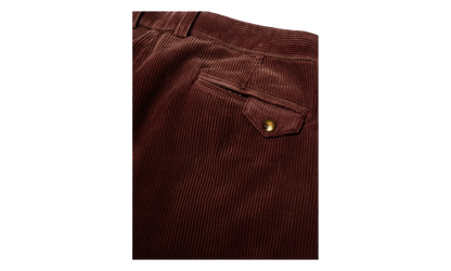 Synanon Cord Pleated Pants "Burgundy" 5U001Q3009BUR