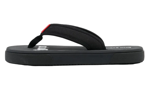 Logo Flip Flops "Black" PMIO001S23FAB0011001