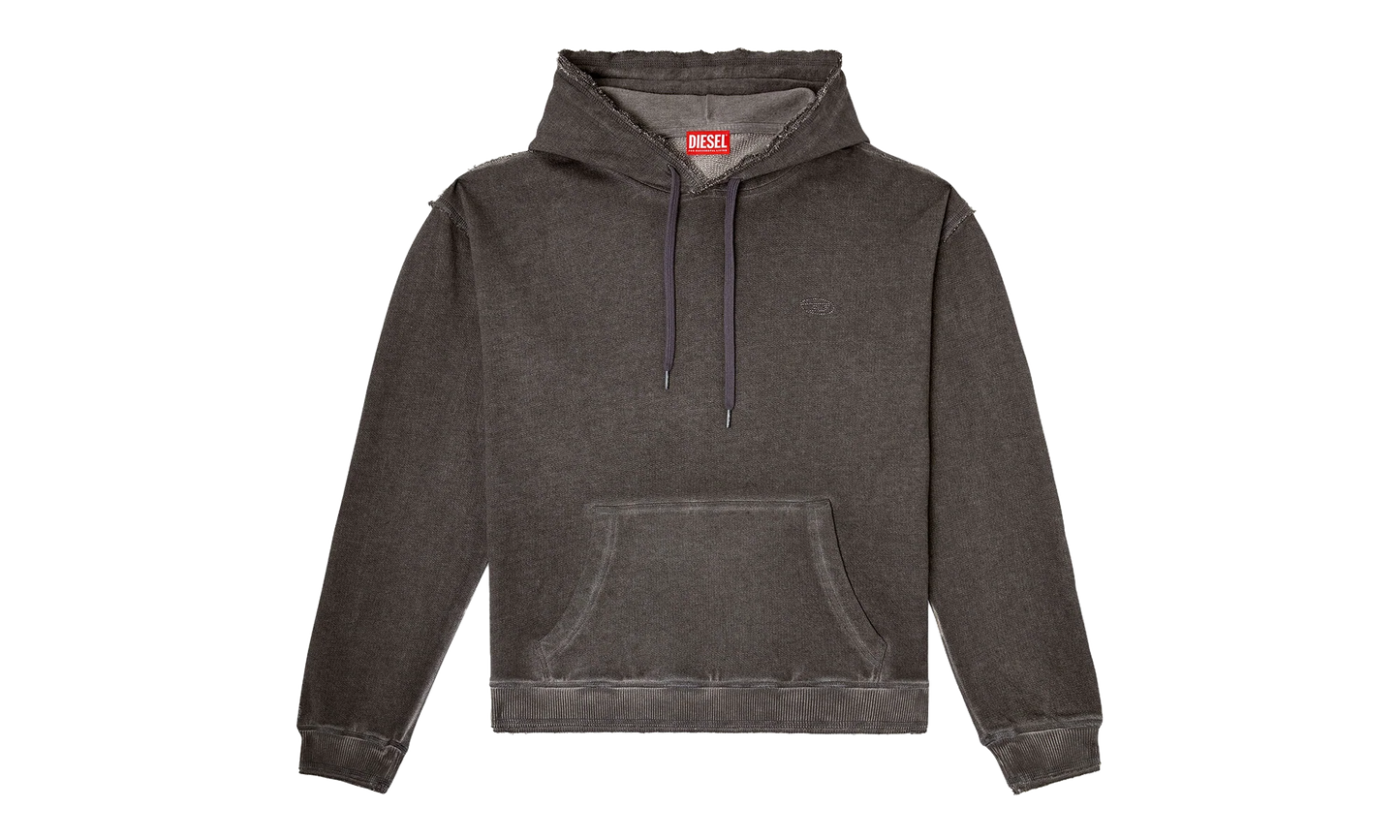 Treated Cotton Fleece Hoodie "Grey" A211940DCCD9CBA