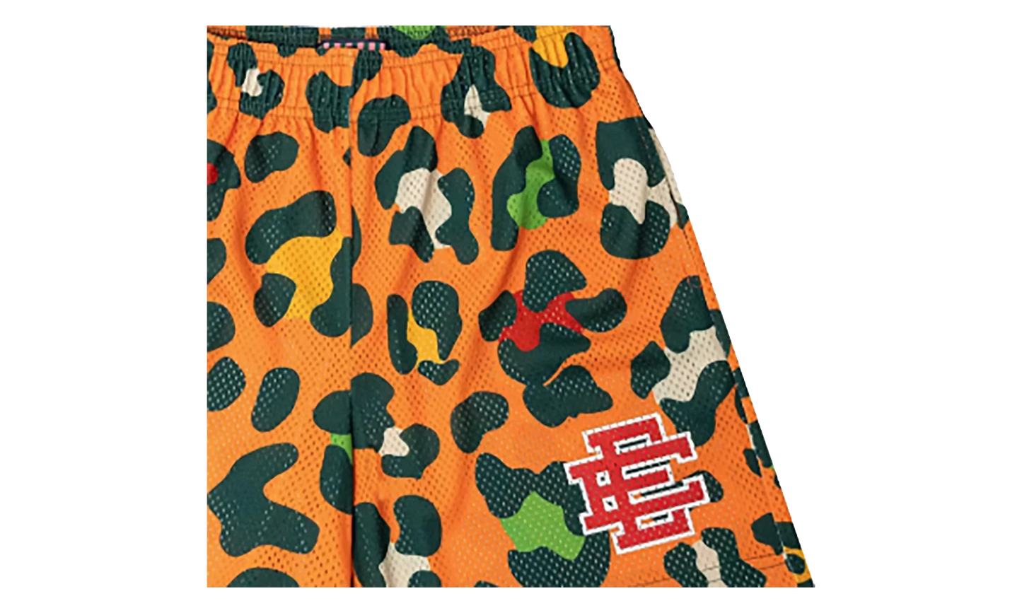 EE BASIC SHORT "SS22 - Orange Leopard" EE590
