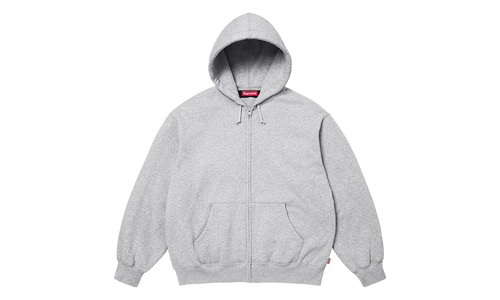 Cut Out Zip Up Sweatshirt "SS26 - Grey" SU27154
