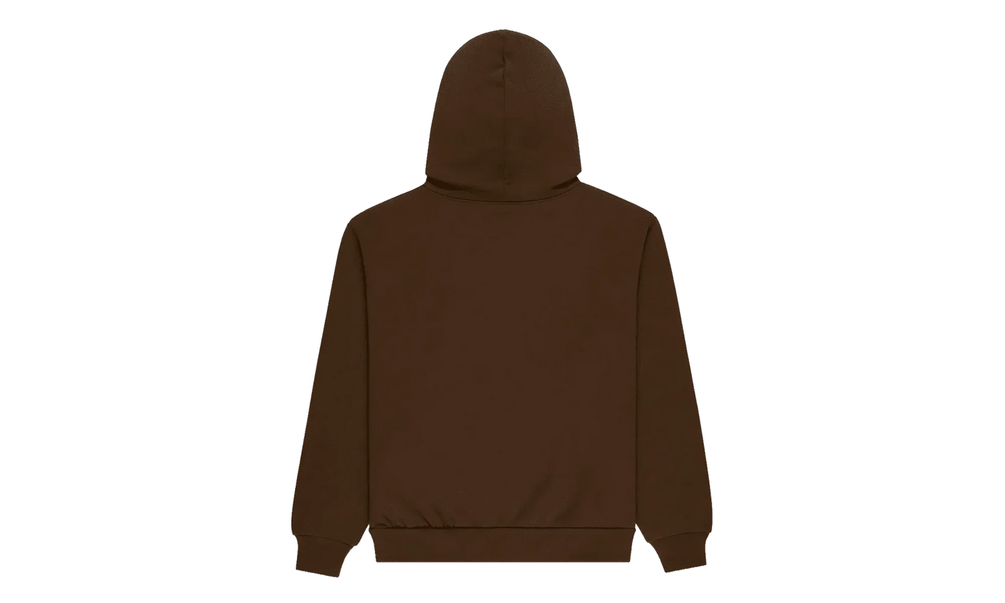 Rhinestone OG Web Hoodie "Brown" SP5der368