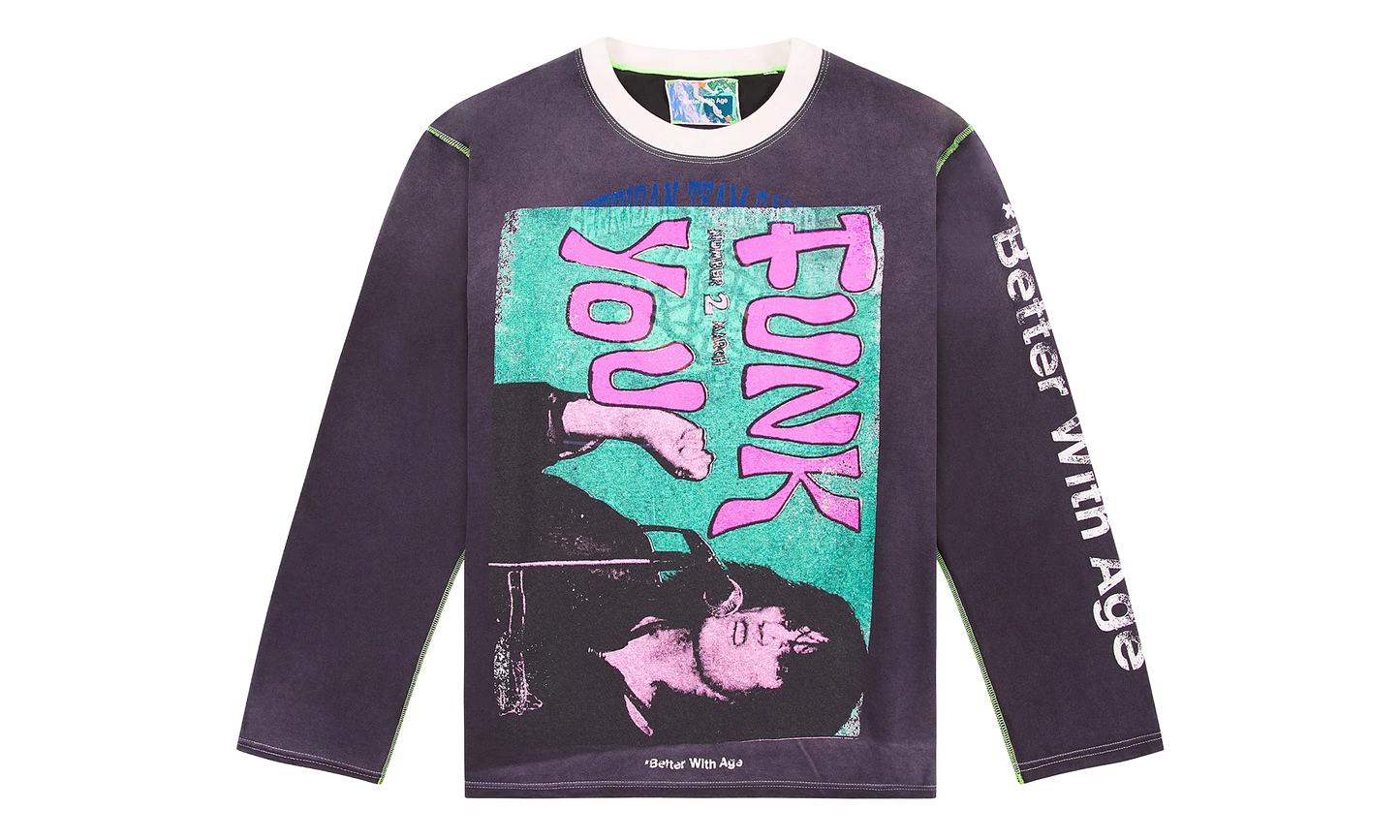 Rivka Reversible Long-Sleeve Tee "Team" BWA70