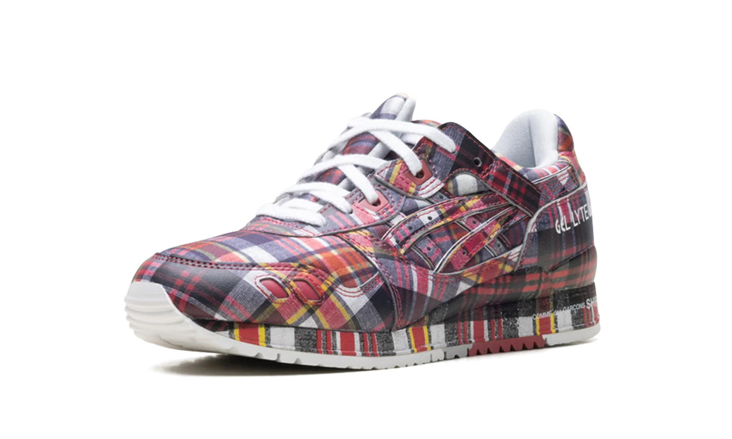 Gel-Lyte 3 07 Remastered "Comme des Garçons SHIRT Red Plaid" 1203A824 600