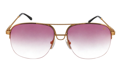 Collins Half Rim 24KT "Yellow Gold / Grape Pop" MPCL2 0001 54T4