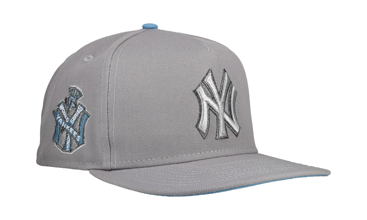 9FIFTY New York Yankees 1951 World Series A Frame Snapback Hat "Grey" NE229