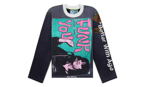 Rivka Reversible Long-Sleeve Tee "Star" BWA66