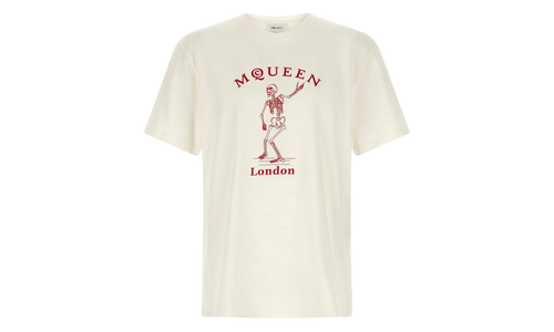 Dancing Skeleton "White / Red" AM001