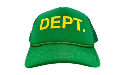 DEPT. Logo Trucker Hat "Green Yellow" GD132