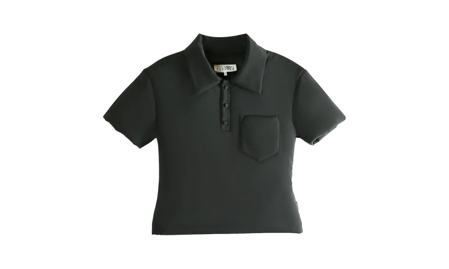 Padded Polo Shirt WMNS "Black" S62GL0023 M35609 900
