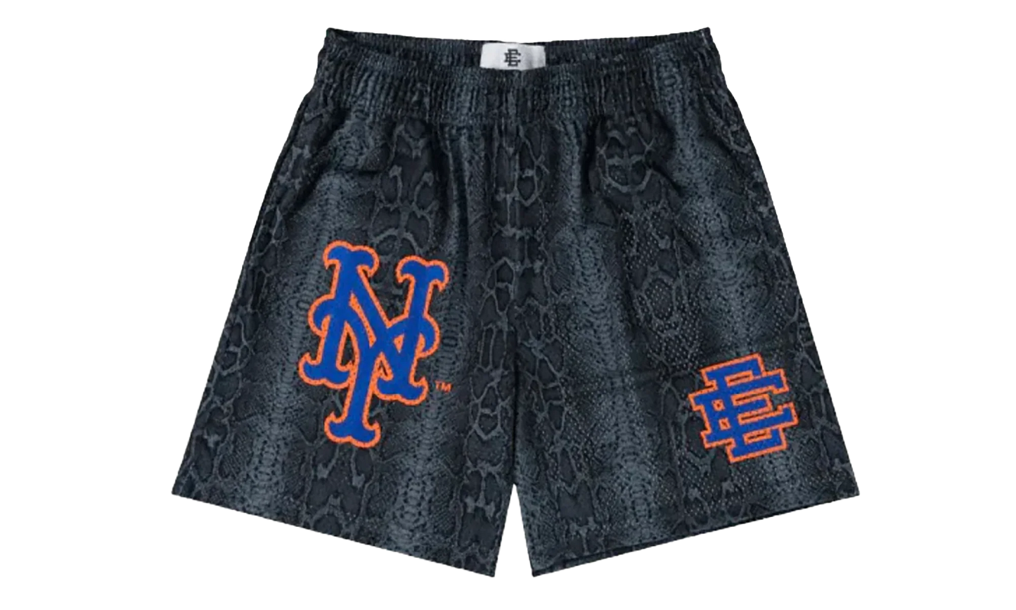 EE BASIC SHORT "NY METS - Black/ Blue" EE796