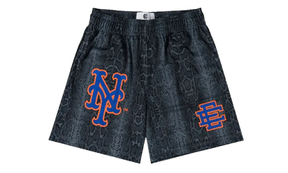 EE BASIC SHORT "NY METS - Black/ Blue" EE796