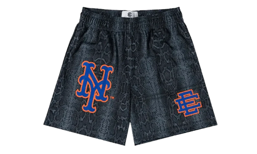 EE BASIC SHORT "NY METS - Black/ Blue" EE796