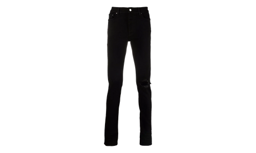 Broken Jeans "Aged Black" PXMD004 001