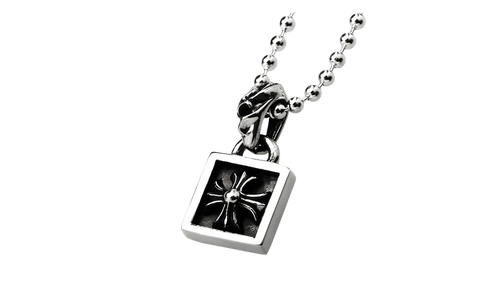 FRAMED CH PLUS CHARM & Ball Chain "Silver" CHRM0732