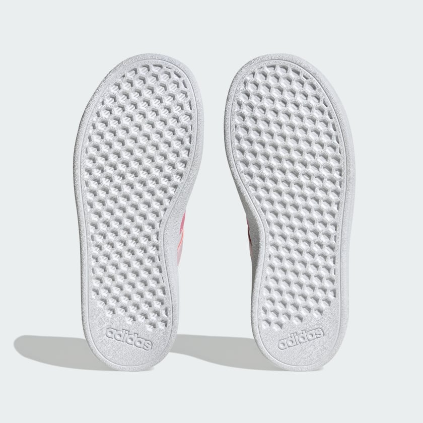Kids' Grand Court Lifestyle Tennis Lace Up Shoes