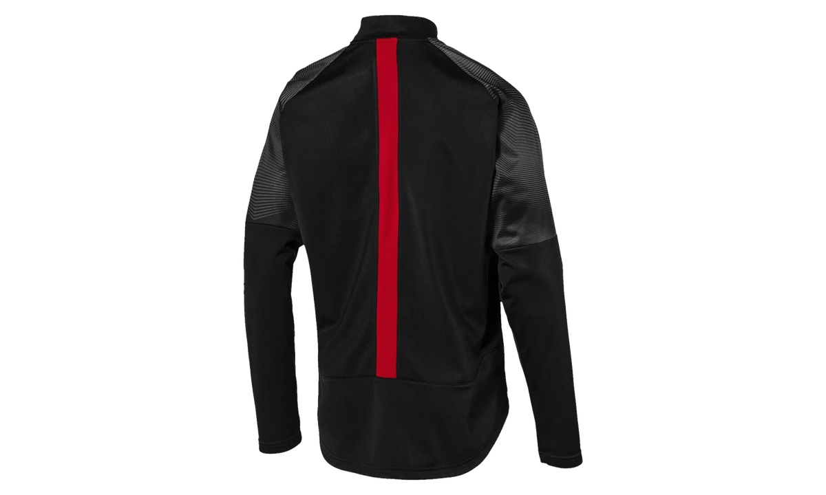 AC Milan Stadium Poly Jacket "Puma Black / Tango Red" 754864 01