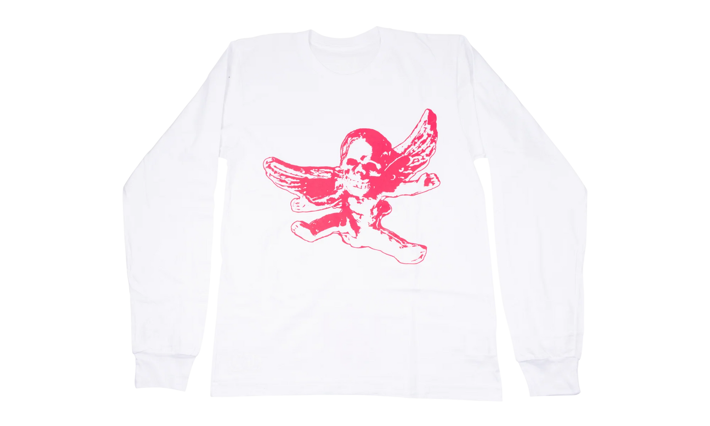 FOTI LONG SLEEVE "WHITE / PINK" CHRM0777
