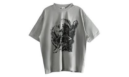 Goth Oversized T-Shirt "Grey Melange" UH76TR800G GREY