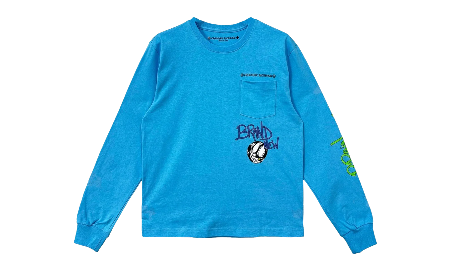 Matty Boy Blew Me Long Sleeve Tee "Blue" CHRM0690