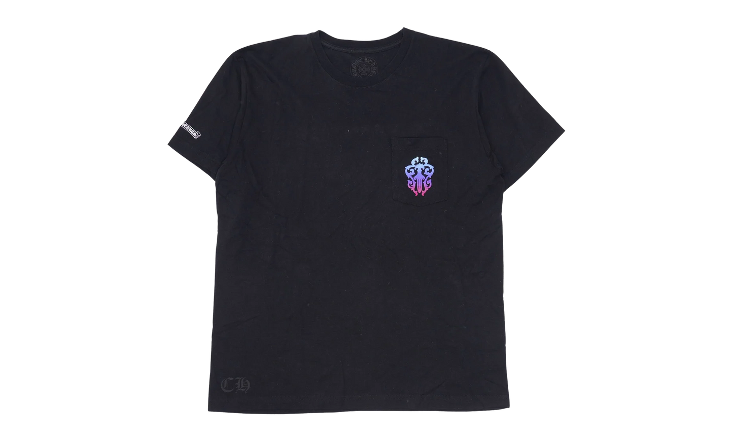 Neon Purple Dagger Horseshoe Tee "Black" CHRM0691