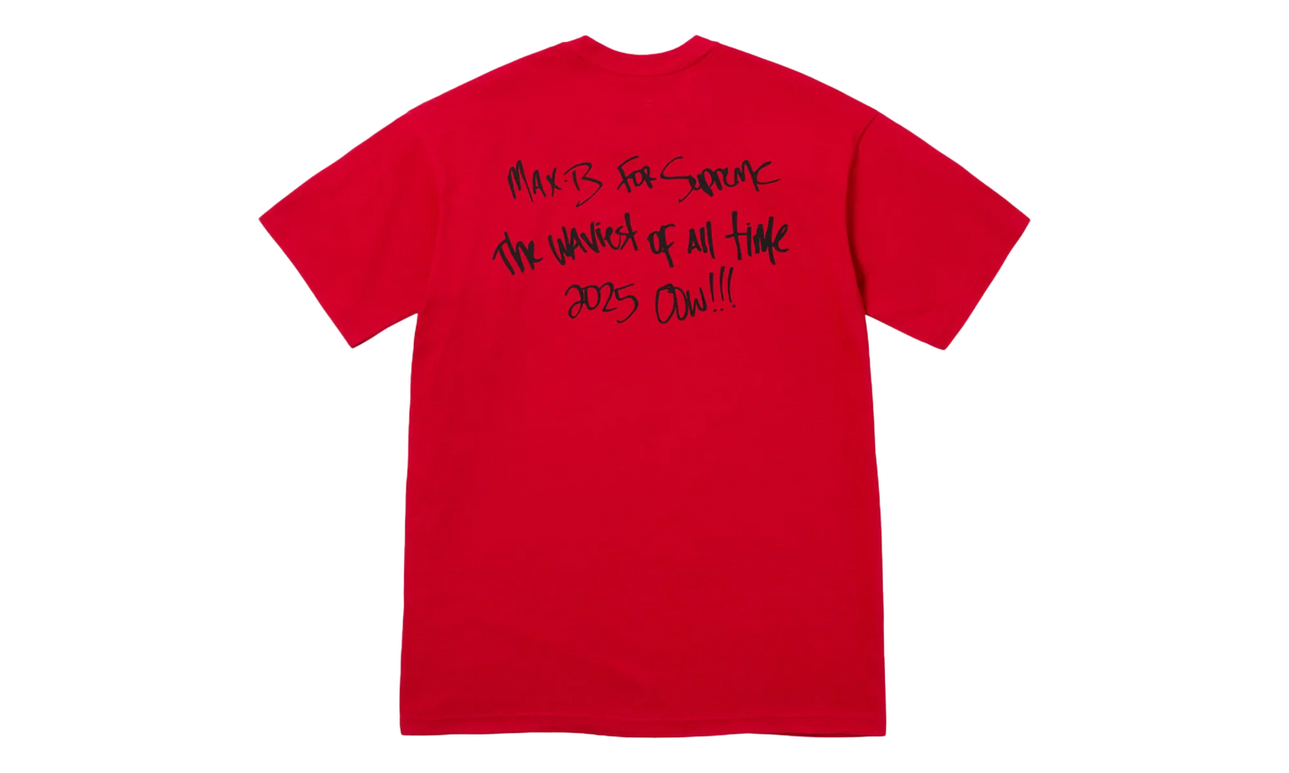 Max B Tee "SS25 - Red" SU25287