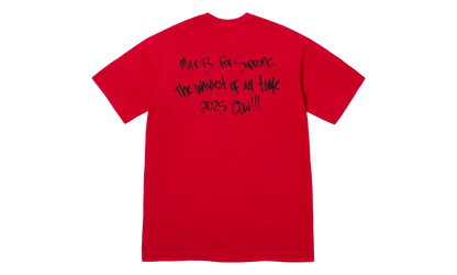 Max B Tee "SS25 - Red" SU25287