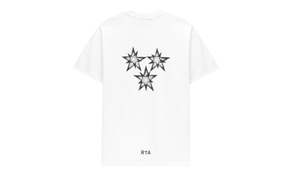 Colin Oversized Short-Sleeve Tee "White Smoky Stars" MEXOK911 T1322WTSST