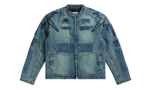 Module Moto Denim Jacket "Blue" 861 1403