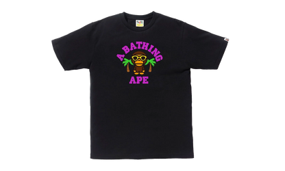 Milo College Summer Tee "Black" BAPE SS18 106