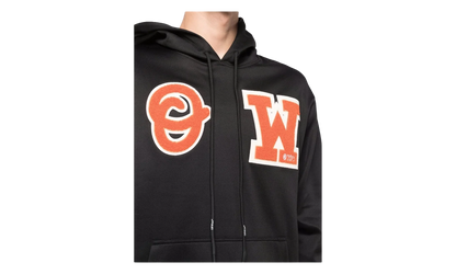 Patch Skate Zip Hoodie "Black" OMBB097C99FLE0061020