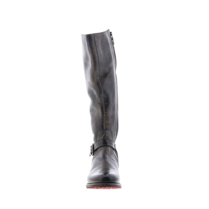 Bed Stu Glaye F315401 Womens Brown Leather Zipper Knee High Boots