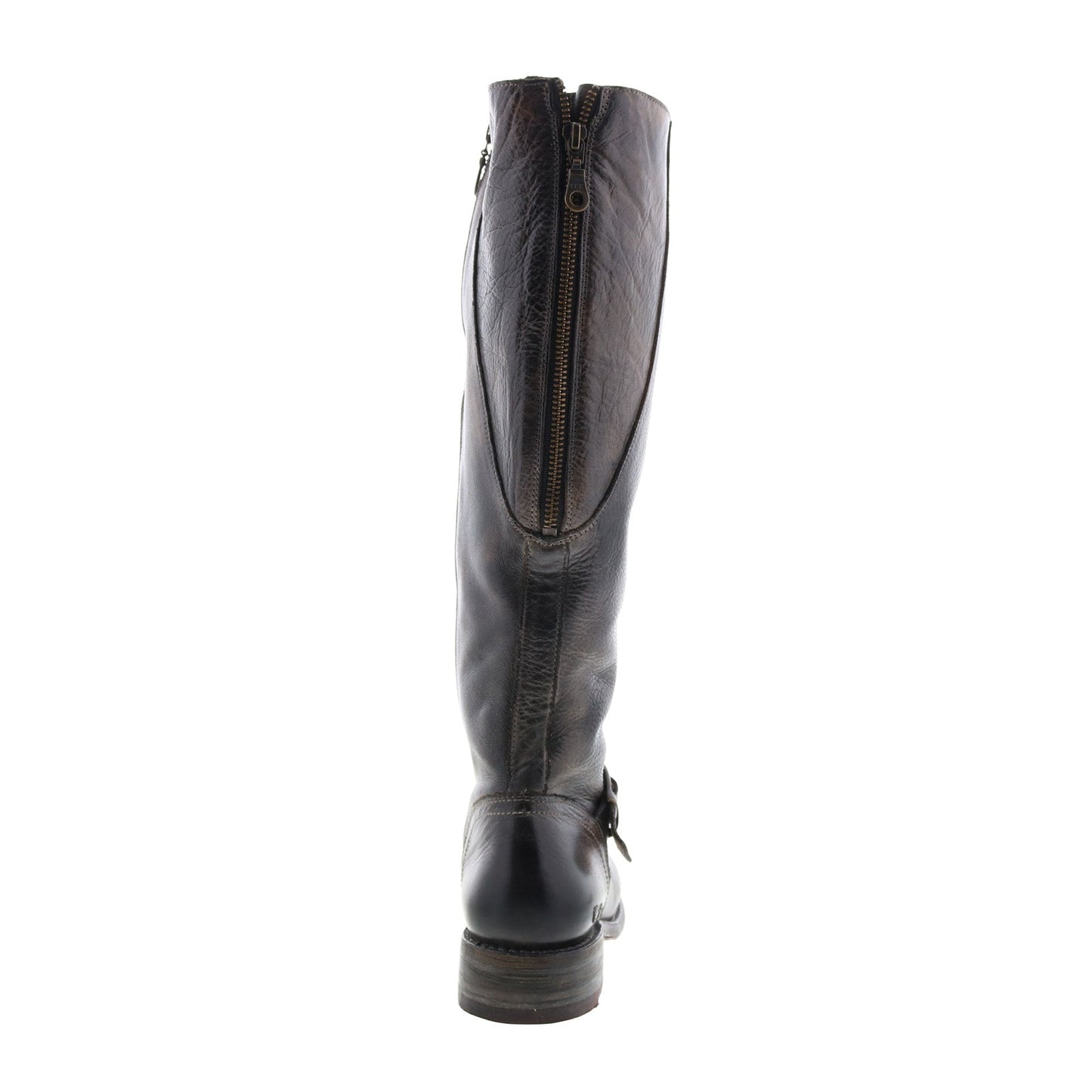 Bed Stu Glaye F315401 Womens Brown Leather Zipper Knee High Boots