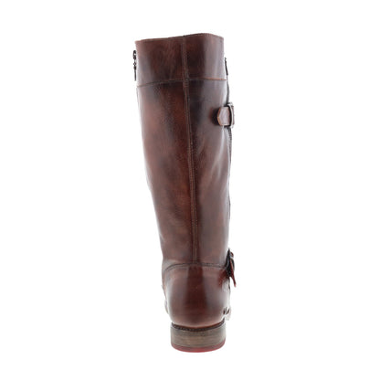 Bed Stu Gogo Lug F315405 Womens Brown Leather Zipper Casual Dress Boots