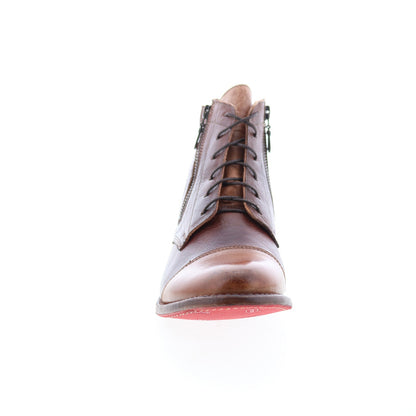 Bed Stu Bonnie F321012 Womens Brown Leather Lace Up Casual Dress Boots